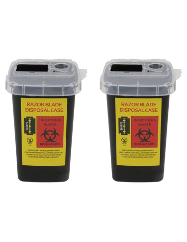 Caja de Almacenamiento de Cuchillas Beavorty 2 Piezas 15.5x9.5cm