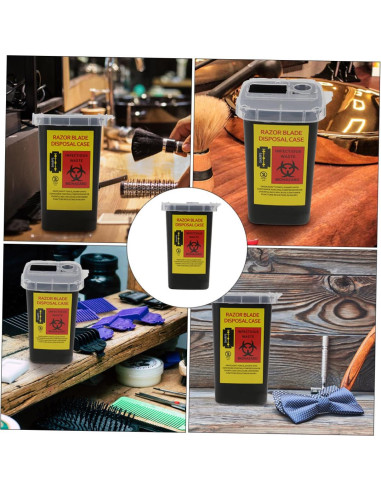 Caja de Almacenamiento de Cuchillas Beavorty 2 Piezas 15.5x9.5cm