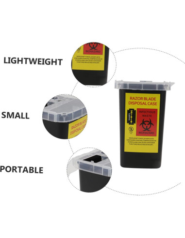 Caja de Almacenamiento de Cuchillas Beavorty 2 Piezas 15.5x9.5cm