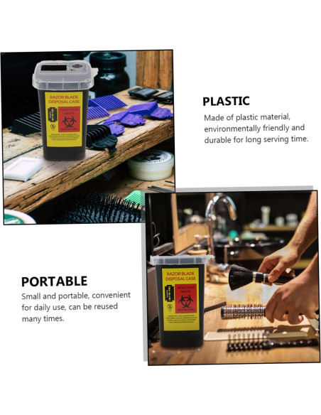 Caja de Almacenamiento de Cuchillas Beavorty 2 Piezas 15.5x9.5cm