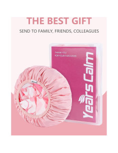 Gorra de Ducha Reutilizable Años Calm Rosa Talla Única Impermeable 2