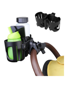 Soporte para Taza y Teléfono VINGVO 3 en 1 para Cochecito