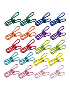 Paquete de 20 pinzas de ropa de acero inoxidable AskBed