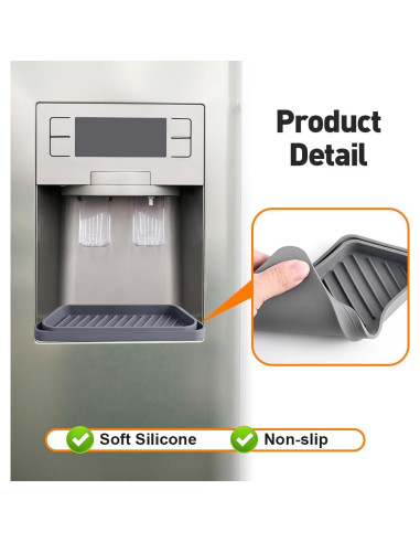 Bandeja de Goteo de Silicona Jaxbo 21x7.8 cm para Refrigerador