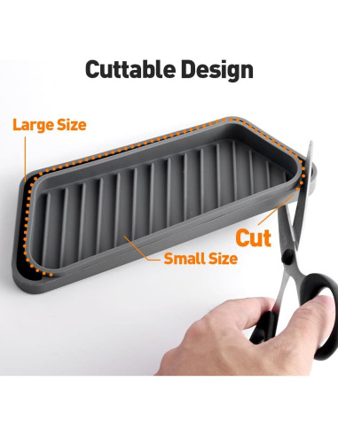 Bandeja de Goteo de Silicona Jaxbo 21x7.8 cm para Refrigerador