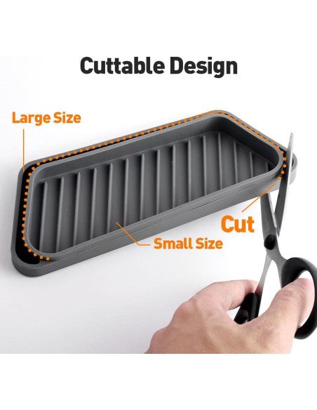 Bandeja de Goteo de Silicona Jaxbo 21x7.8 cm para Refrigerador