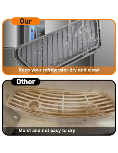 Bandeja de Goteo de Silicona Jaxbo 21x7.8 cm para Refrigerador