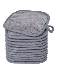 Toallitas Desmaquillantes Reutilizables BloomSesame 12 Pack Gris