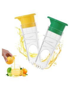 Exprimidor de Limón Manual Genérico con Filtro y Tapa 32g