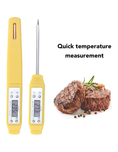 Termómetro Digital para Alimentos Akozon, Precisión Alta