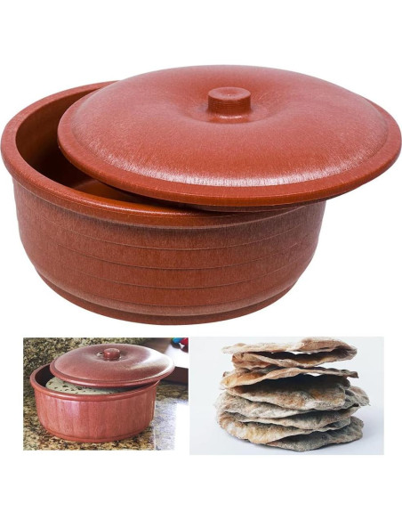 Calentador de Tortillas Grande Genérico 26.67 cm 2L Microondas