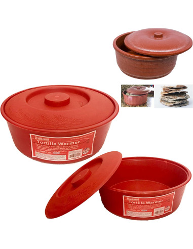 Calentador de Tortillas Grande Genérico 26.67 cm 2L Microondas