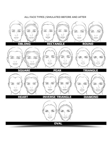 Gafas de bronceado California Contour UV400 para cara