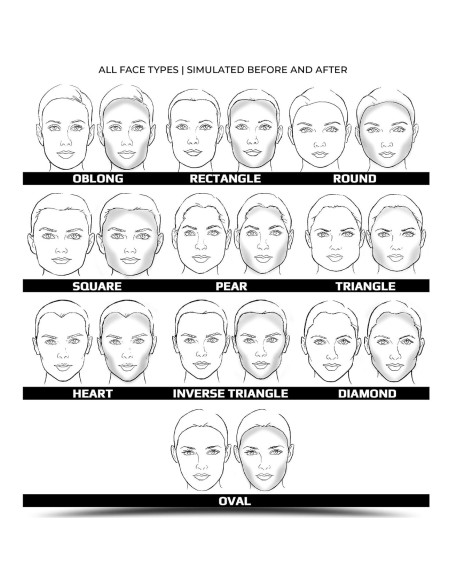 Gafas de bronceado California Contour UV400 para cara