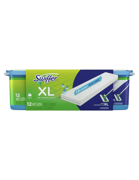 Paños de Mopa Húmedos Swiffer Sweeper XL - 12 Hojas
