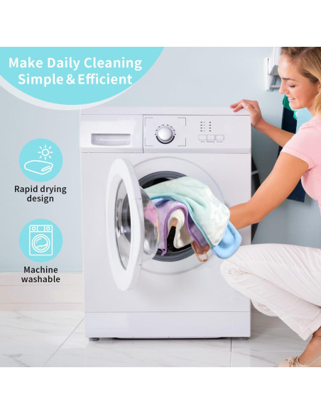 Juego de 7 Toallas Desmaquillantes Reutilizables Mis Cosas Novedosas