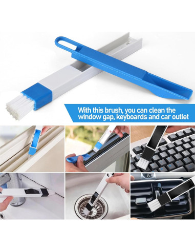 Juego de Limpiadores de Rieles de Ventana Palksky 7 Piezas