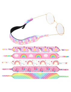 6 Correas Flotantes para Gafas de Niños Neopreno Ajustables