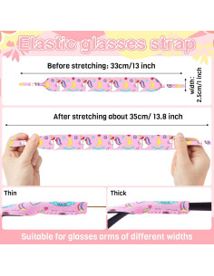 6 Correas Flotantes para Gafas de Niños Neopreno Ajustables 2