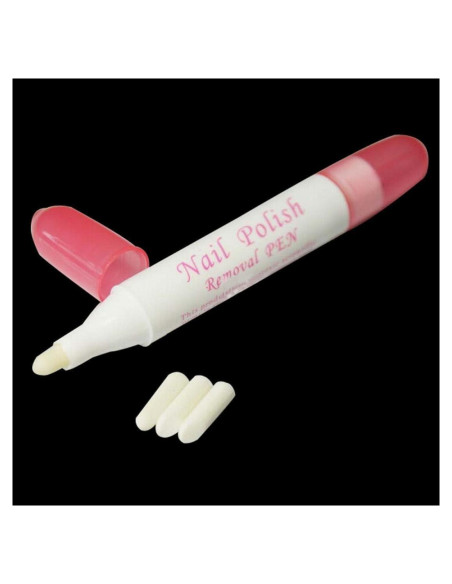 Set Lápiz Corrector de Esmalte de Uñas Qintreesify con 3 Puntas