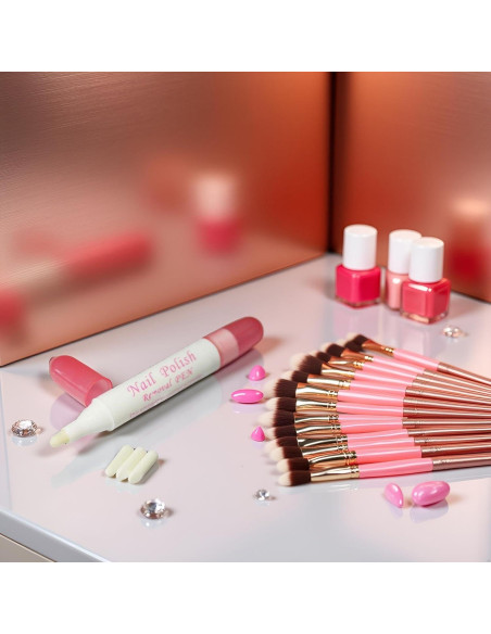 Set Lápiz Corrector de Esmalte de Uñas Qintreesify con 3 Puntas