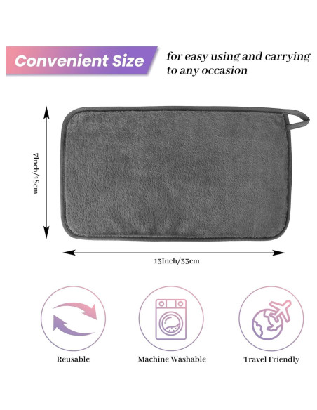 Paquete de 8 Toallas Desmaquillantes HealAge Microfibra 33x18cm Paquete de 8 Toallas Desmaquillantes HealAge Microfibra 33x18cm