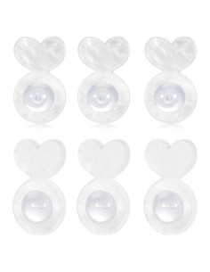 Soportes de Pendientes Hipoalergénicos Fomissky-sisa 3 Pares