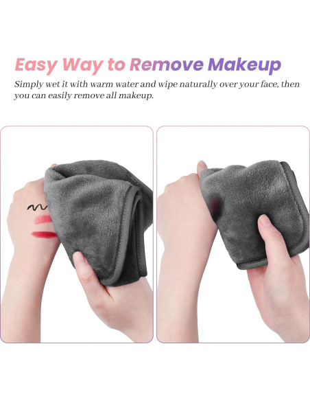 Paquete de 8 Toallas Desmaquillantes HealAge Microfibra 33x18cm Paquete de 8 Toallas Desmaquillantes HealAge Microfibra 33x18cm