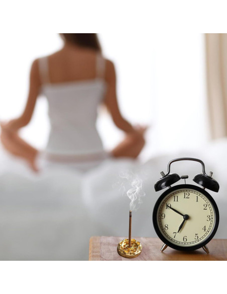 Soporte para Incienso Mini Loto ARTIBETTER - 10 Pcs Cobre