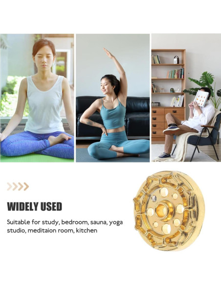 Soporte para Incienso Mini Loto ARTIBETTER - 10 Pcs Cobre