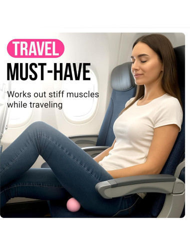 Juego de Pelotas de Masaje REVONS 3 en 1 - Alivio Muscular