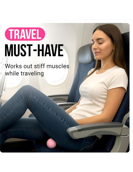 Juego de Pelotas de Masaje REVONS 3 en 1 - Alivio Muscular