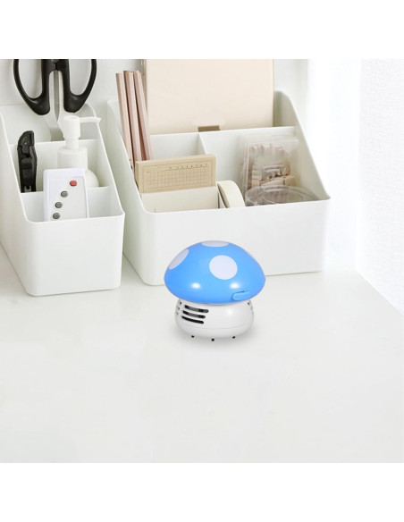 Aspirador de Mesa Portátil FAVOMOTO Hongo Azul 60W