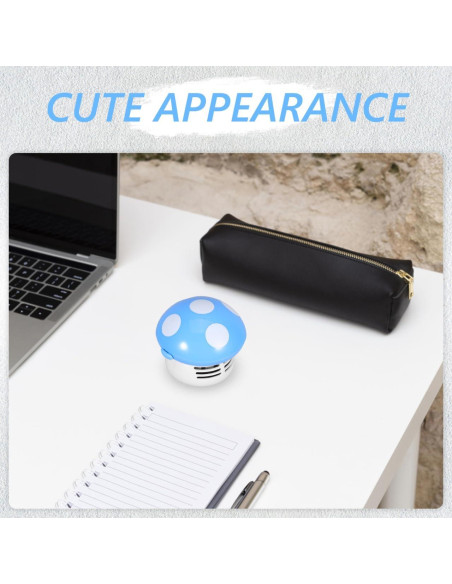 Aspirador de Mesa Portátil FAVOMOTO Hongo Azul 60W