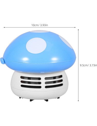 Aspirador de Mesa Portátil FAVOMOTO Hongo Azul 60W