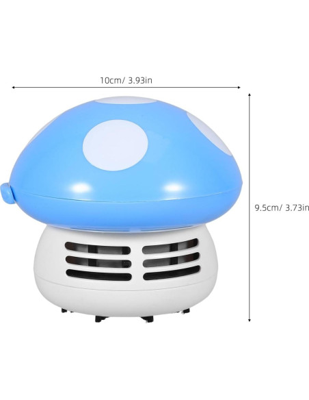 Aspirador de Mesa Portátil FAVOMOTO Hongo Azul 60W