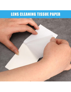 Papel de limpieza de lentes XIZAO 500 hojas 15.6x12.7cm 2