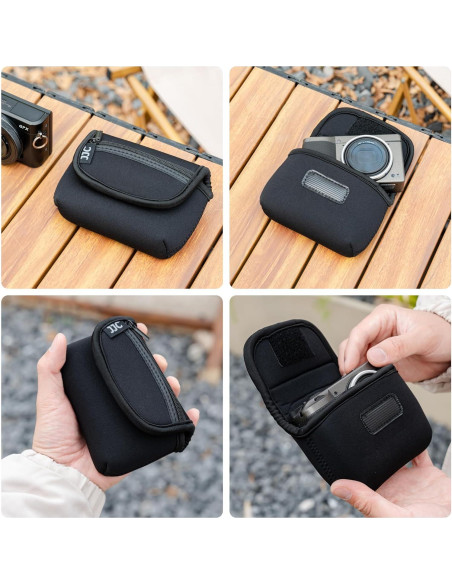 Funda Compacta Neopreno JJC para Cámara Digital hasta 113mm Funda Compacta Neopreno JJC para Cámara Digital hasta 113mm