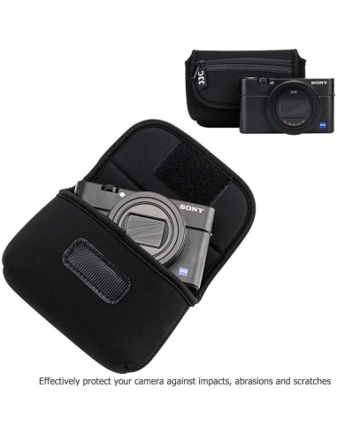 Funda Compacta Neopreno JJC para Cámara Digital hasta 113mm