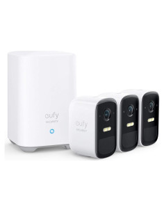 Cámara de Seguridad Inalámbrica eufyCam 2C Kit 3 Unidades 1080p