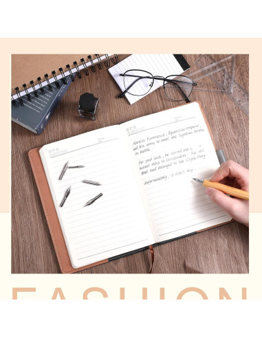 Conjunto de Plumas de Inmersión Larrel 11 Pcs con Soporte