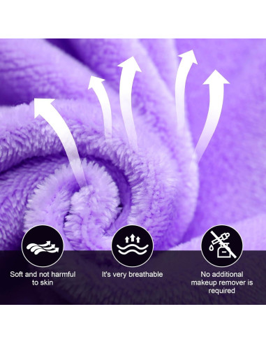 12 Paños Desmaquillantes Reutilizables MEQHUO Microfibra 12.7x12.7cm