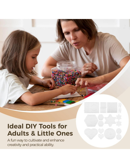 Set de 36 Tableros de Perlas Perler Epicover 5 Formas 0.72 kg