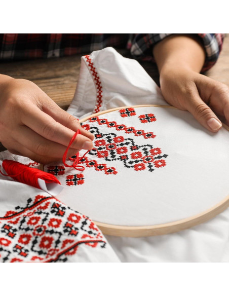 Organizador de Hilos de Bordado Prasacco 150 Bobinas 36 Compartimentos