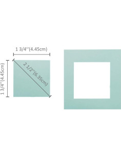 Troquel de Acción Cuadrado Bira Craft 4.4 cm para Manualidades 2