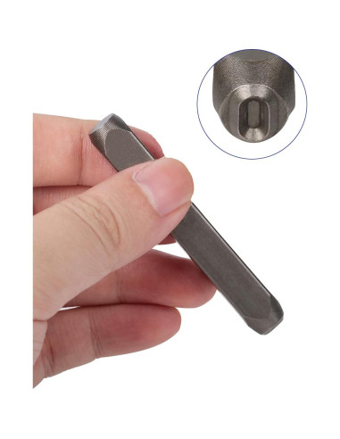 Conjunto de Sellos de Números YKLP 6mm para Metal 9Pcs