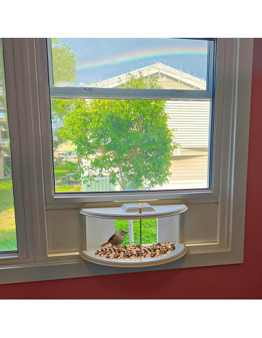 Alimentador de Aves de Ventana Kennels & Kats 63x28 cm
