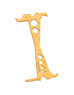 Medidor de Cadena de Bicicleta XUZHID Acero Inoxidable 1/2pcs