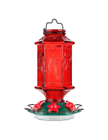 Alimentador de Colibríes Billion Sky 768 ml Rojo Colgante