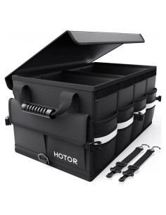 Organizador de Maletero HOTOR Plegable Negro 56.1x32x27.9 cm